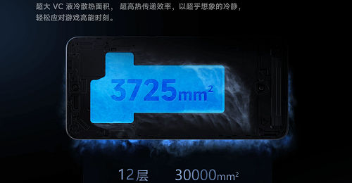 Redmi K50 Ultra 冷却性能